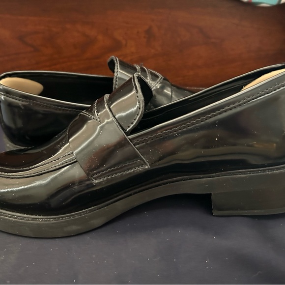 Steve Madden Black Penny Loafers. Size 10. New. - Picture 3 of 4